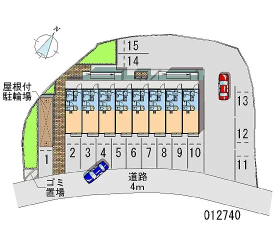 ★手数料０円★阪南市鳥取　月極駐車場（LP）